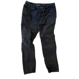 H&M Navy Cuffed Ankle Cargo Joggers Mens 32x30